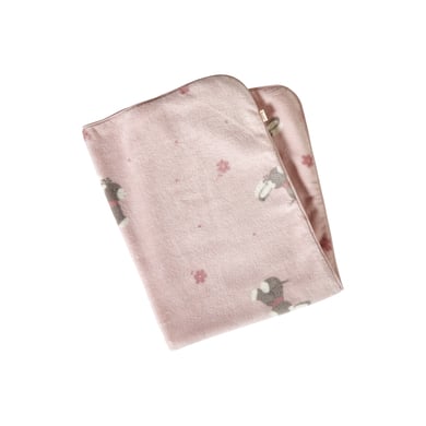 Levně Sterntaler Plyšová deka Emmi Girl měkká růžová 100 x 75 cm