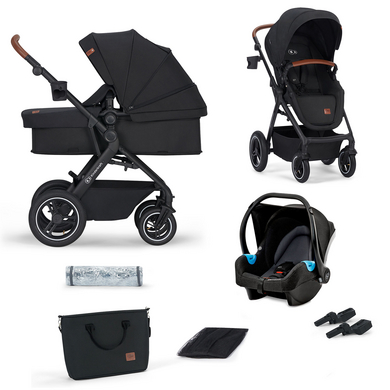 Kinderkraft Poussette trio combinée 3en1 B Tour Mink Pro Black