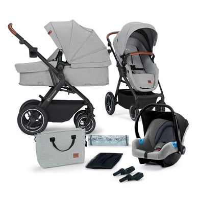 Kinderkraft Passeggino B Tour 3 in 1 Mink Pro Light Grigio
