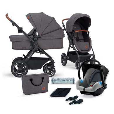 Image of Kinderkraft Passeggino B Tour 3 in 1 Mink Pro Grigio Scuro059