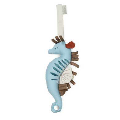 Levně Cam Cam® COPENHAGEN Activity -hračka mořský koník Sand /Modrá