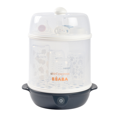 Image of BEABA ® Sterilizzatore per biberon Steril'Express Night blu