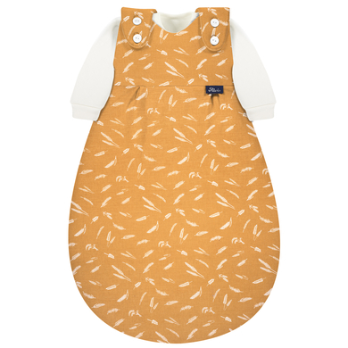 Image of Alvi® Baby-Mäxchen® Sacco nanna, 3 pezzi, in tessuto piatto Earth orange059