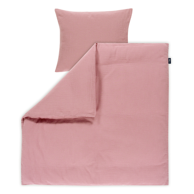 Alvi® Parure de lit enfant gaze Fox Glove 80x80 cm