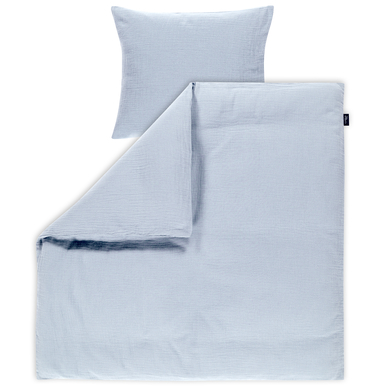 Alvi® Parure de lit enfant gaze Sky Way 80x80 cm