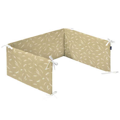 Alvi® Tour de lit bébé Standard Earth nature 180 cm