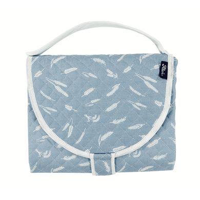 Alvi® Matelas à langer nomade Earth bleu 92x71 cm