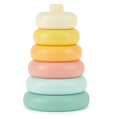 bieco Tour à empiler enfant silicone Tropical Vibes