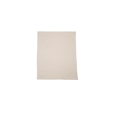 Levně DAVID FUSSENEGGER Dětská deka RIGA dots raw white 70x90 cm