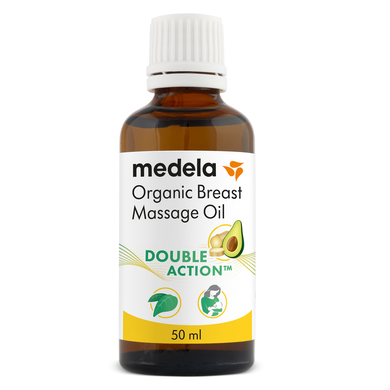 Medela Huile de massage pour seins bio 50 ml