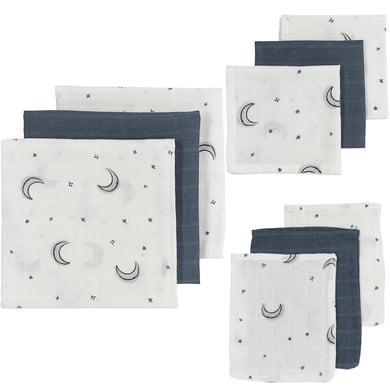 MEYCO Startset 9 förpackningar med muslin - Moon Indigo