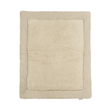 MEYCO Matelas de parc bébé gaufré peluche Sand 80x100 cm