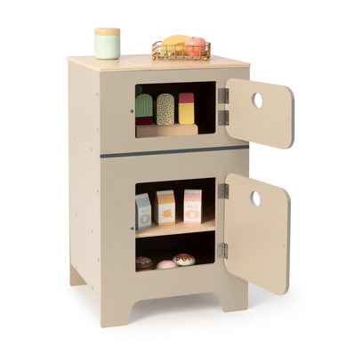 MUSTERKIND® Frigorifero Mix & Match, grigio/nature