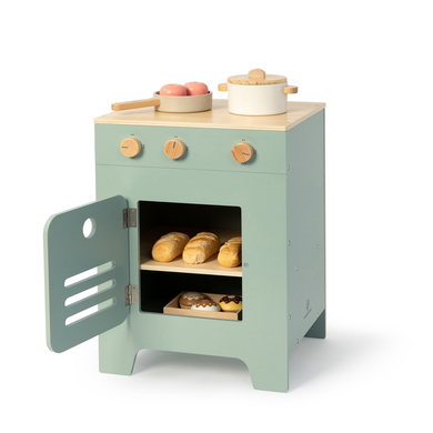 MUSTERKIND® Cuisinière enfant Mix & Match bois, sauge/naturel