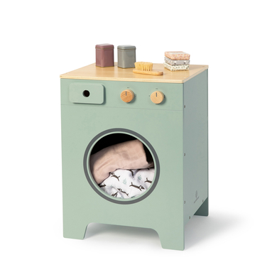 MUSTERKIND® Machine à laver enfant Mix & Match bois, sauge/naturel