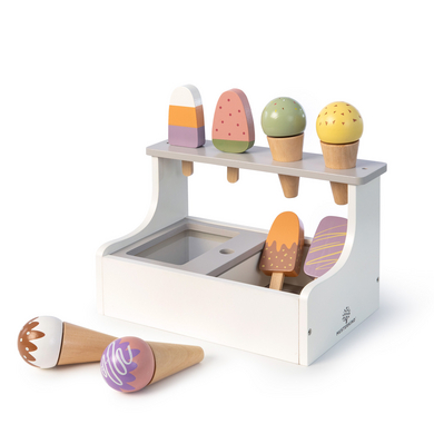 MUSTERKIND ® Gelateria Cocos, bianco/multicolore