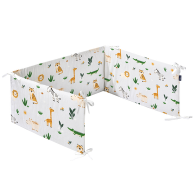 Alvi® Tour de lit bébé standard safari 180 cm