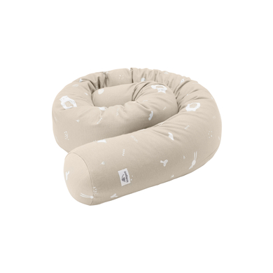 kindsgard Tour de lit traversin enfant ormslig taupe 180 cm