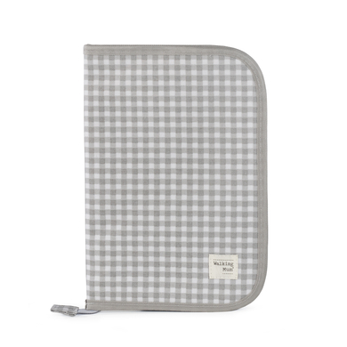 Walking Mum Protège carnet de santé I Love Vichy gris