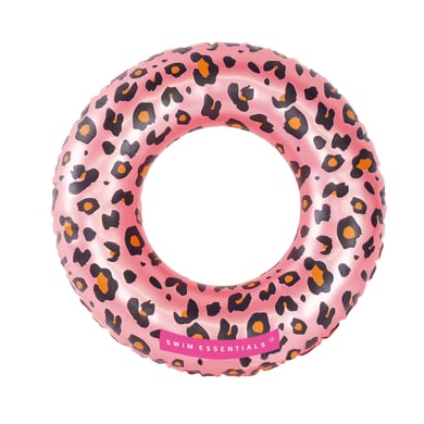 swim essentials flotador rose gold leopard kids schwimmring r55 cm