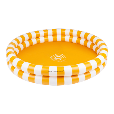 Swim Essentials Printed Children`s Pool 100 cm Yellow Stripes