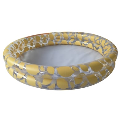 Swim Essential s Print Child piscina 100 cm Yellow White Lemon