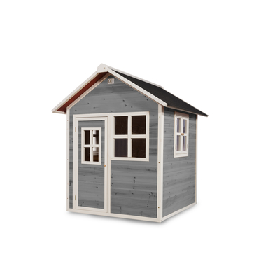 EXIT TOYS Maison cabane de jardin enfant Loft 100 bois gris