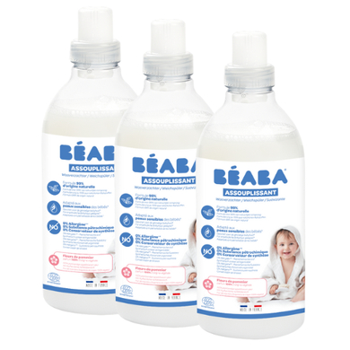 Image of BEABA Set di 3 ammorbidenti ® - Profumo di fiori di melo - 3 x 1L