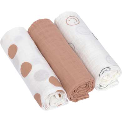 LÄSSIG Langes bébé L Tiny Smile maple lot de 3
