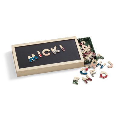 Levně Micki Magnetická písmena + krabička, Senses