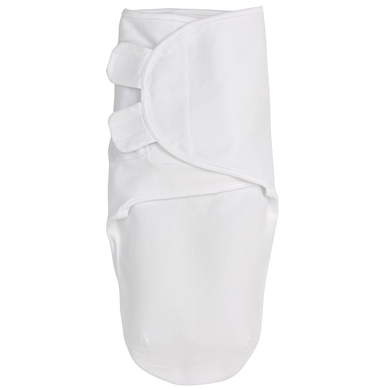 MEYCO Couverture d'emmaillotage bébé uni white