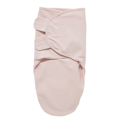 MEYCO Couverture d'emmaillotage bébé uni light pink