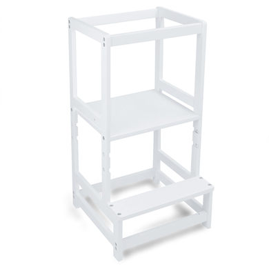 509 Torre di apprendimento montessoriana Cliff bianco