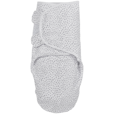 MEYCO Couverture d'emmaillotage bébé Cheetah light grey