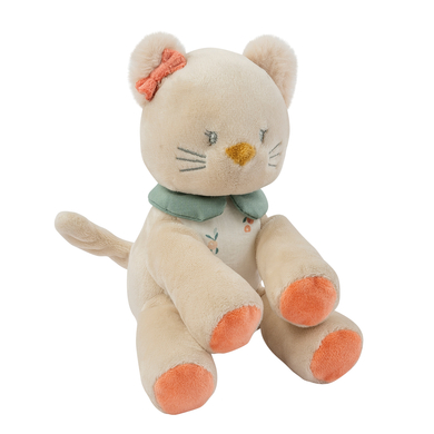 Nattou Peluche et hochet chat Lana