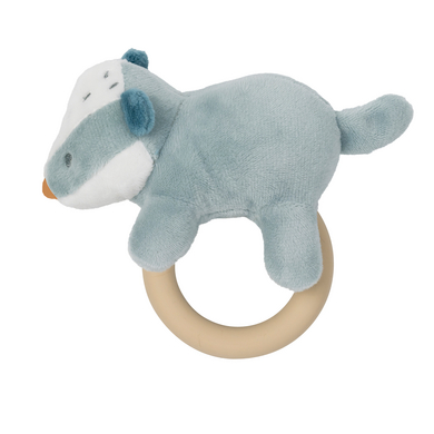 Nattou Hochet anneau blaireau Felix silicone