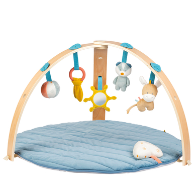 Nattou Tapis d'éveil arches Felix et Léo bois