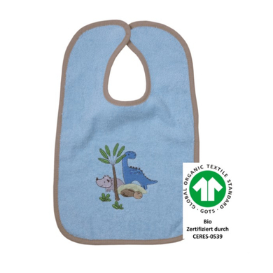 WÖRNER pettorina gigante in velcro Dinos blu taglia 30/45