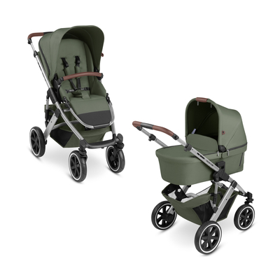 ABC DESIGN Poussette duo combinée 2en1 Salsa 4 Air Olive collection 2024