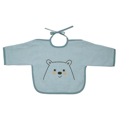 WÖRNER SÜDFROTTIER Bavoir bébé manches ours polaire menthe