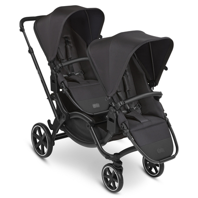 babyGO Poussette 3 en 1 pour jumeaux – Poussette frère et soeur