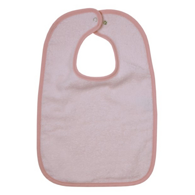 WÖRNER SÜDFROTTIER Bavoir bébé géant bouton-pression uni saumon