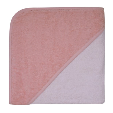 Image of WÖRNER SÜDFRTTIER asciugamano da bagno con cappuccio rosa salmone-erica