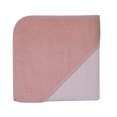 WÖRNER SÜDFRTTIER telo da bagno liscio con cappuccio rosa salmone-erica