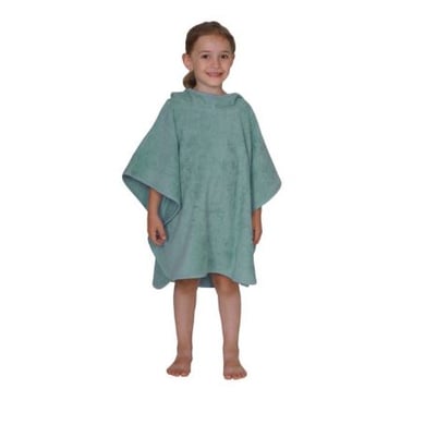 Image of WÖRNER SÜDFROTTIER Poncho da bagno Uni blu ghiaccio059