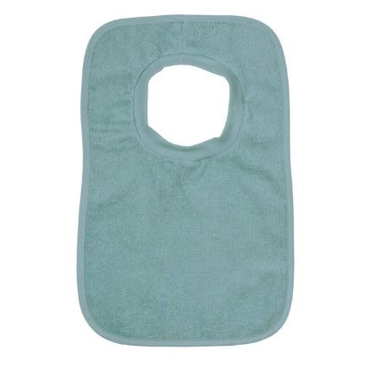 WÖRNER SÜDFROTTIER Bavoir bébé géant à enfiler uni bleu glacier