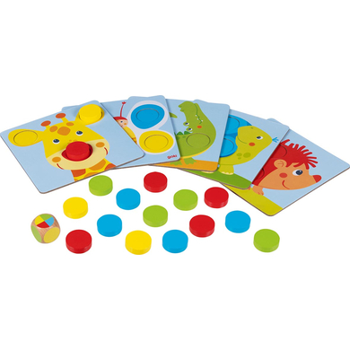 goki Jeu de tri des couleurs mon premier bois