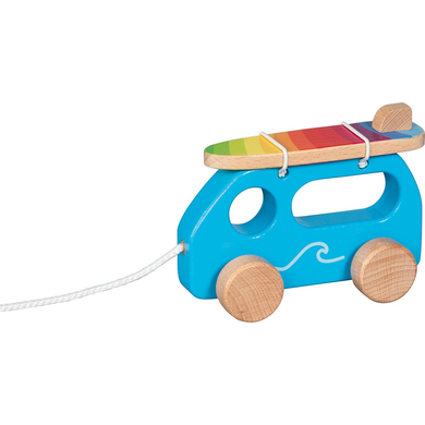 goki Véhicule à tirer Surfer Van
