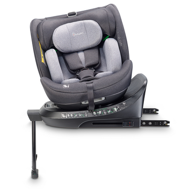 babyGO Siège auto pivotant Move 360 Grey