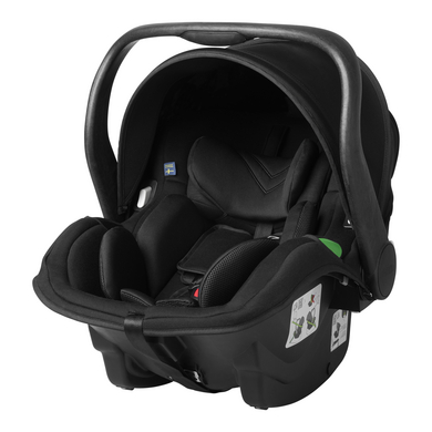 AXKID Seggiolino auto Reboarder Envirobaby Tar Black